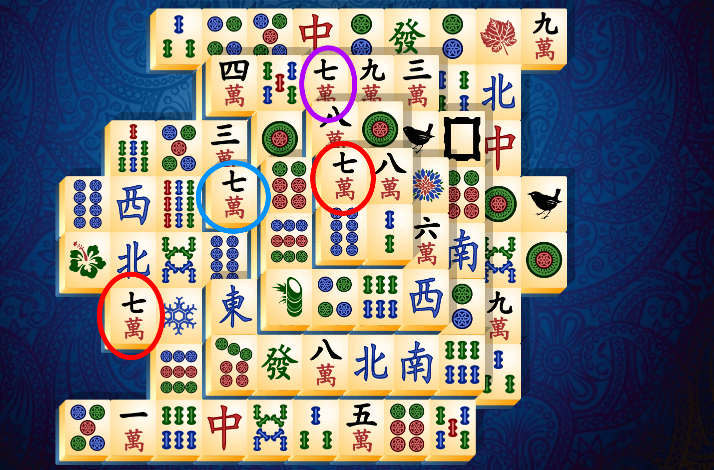 Mahjong Pasziánsz útmutató, 9. szakasz